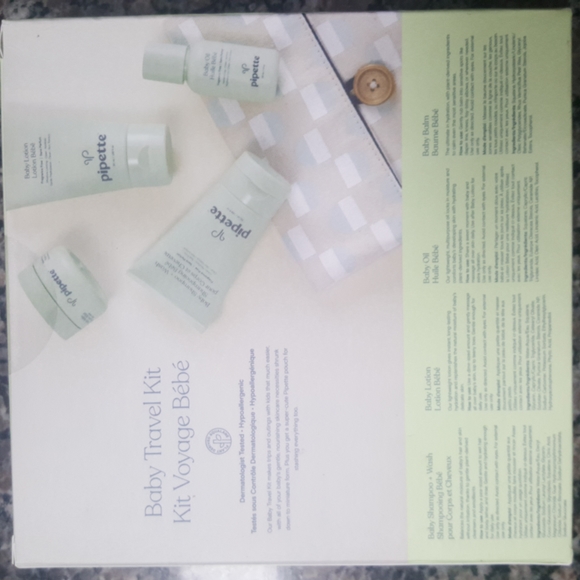 Pipette Bath, Skin & Hair Pipette Baby Travel Kit New Includes Baby
